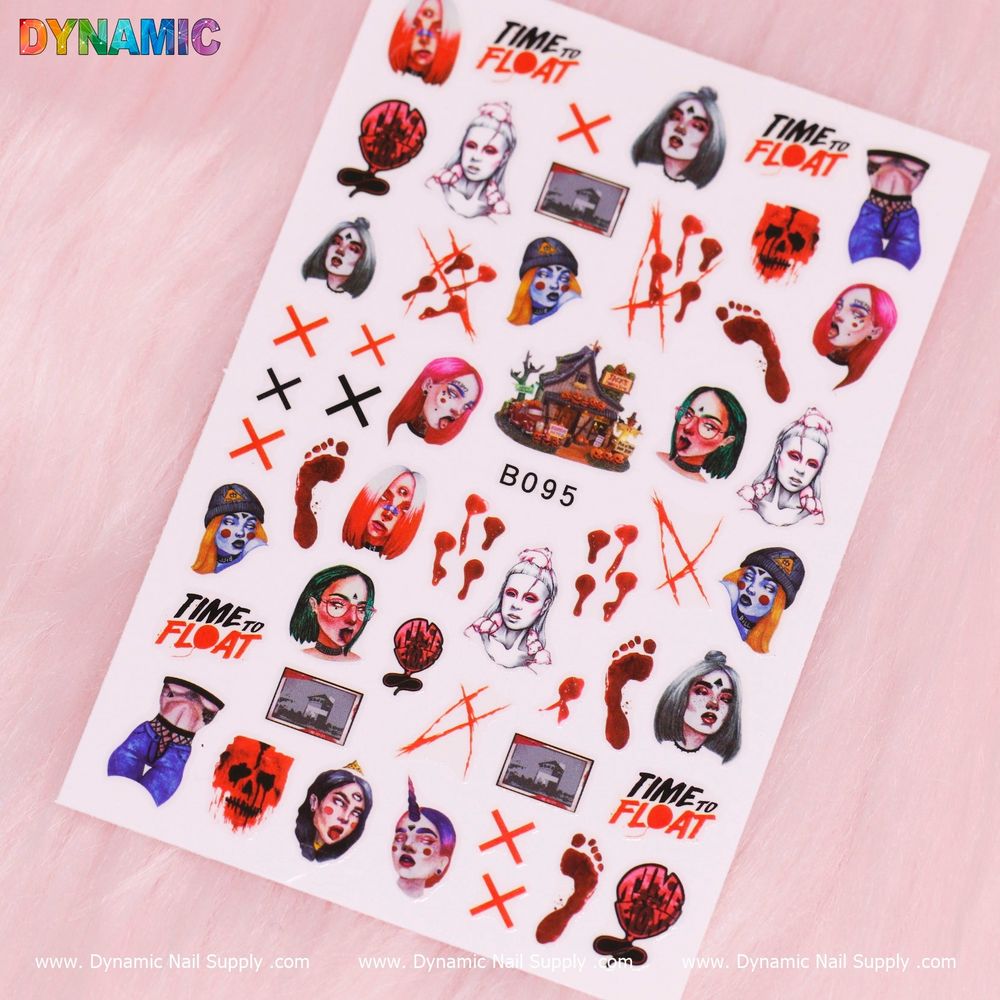 Bloody Halloween Nail Stickers: Beginner’s Application Guide