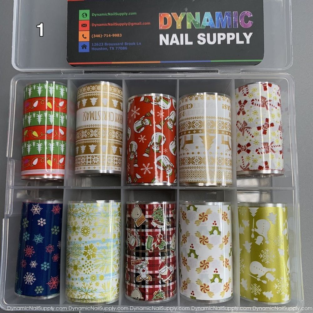 Christmas Nail Art Foils: Buyer’s Guide for Salons