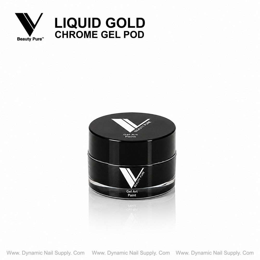 Pod gel cromado dorado 5ml - 3