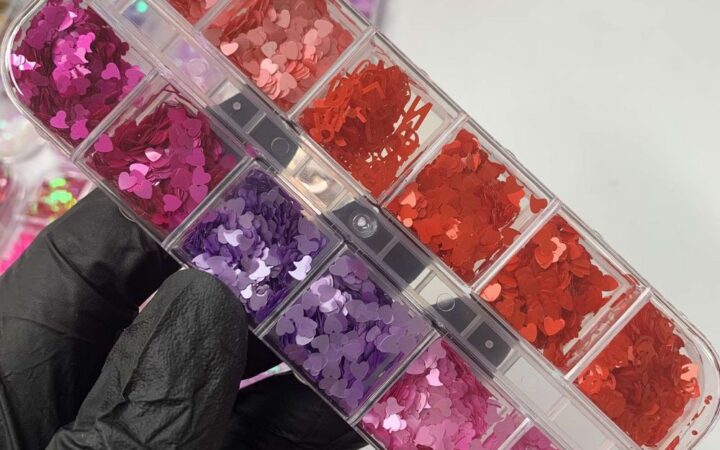 Matte Heart Nail Glitter: Salon Buyer’s Guide