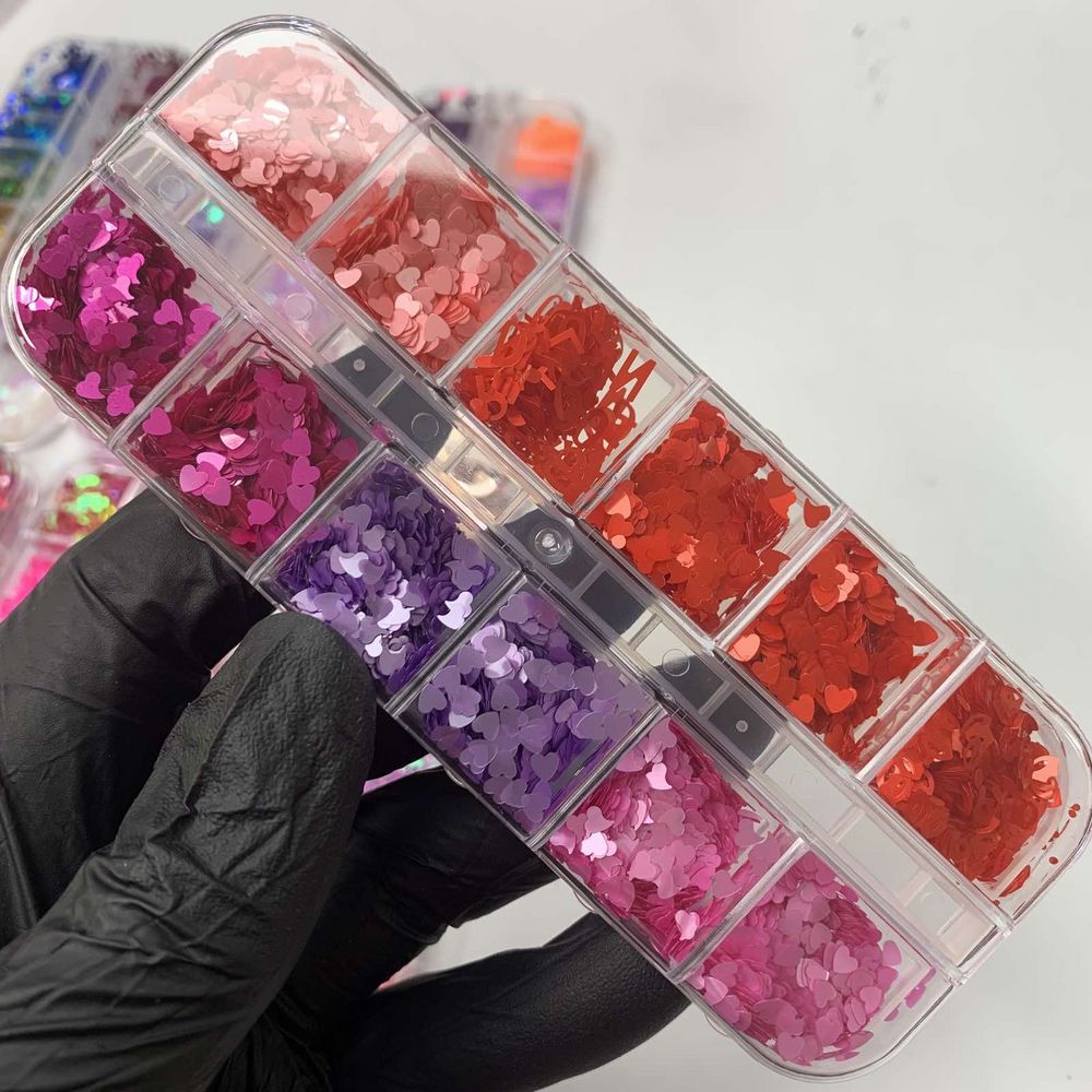 Matte Heart Nail Glitter: Salon Buyer’s Guide