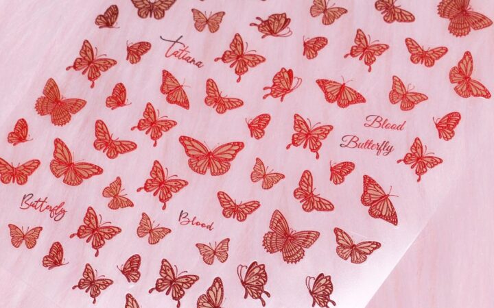 Red Butterfly Nail Stickers: Decide Who Should Buy