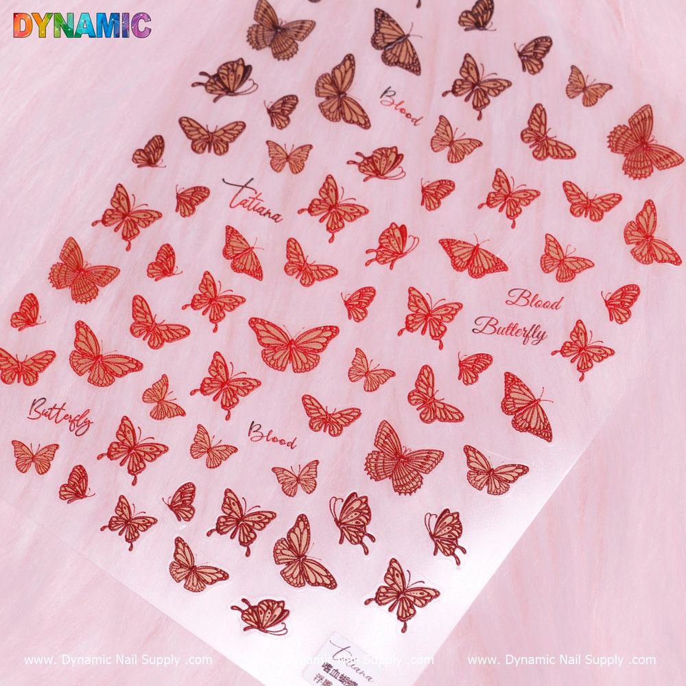 Red Butterfly Nail Stickers: Decide Who Should Buy